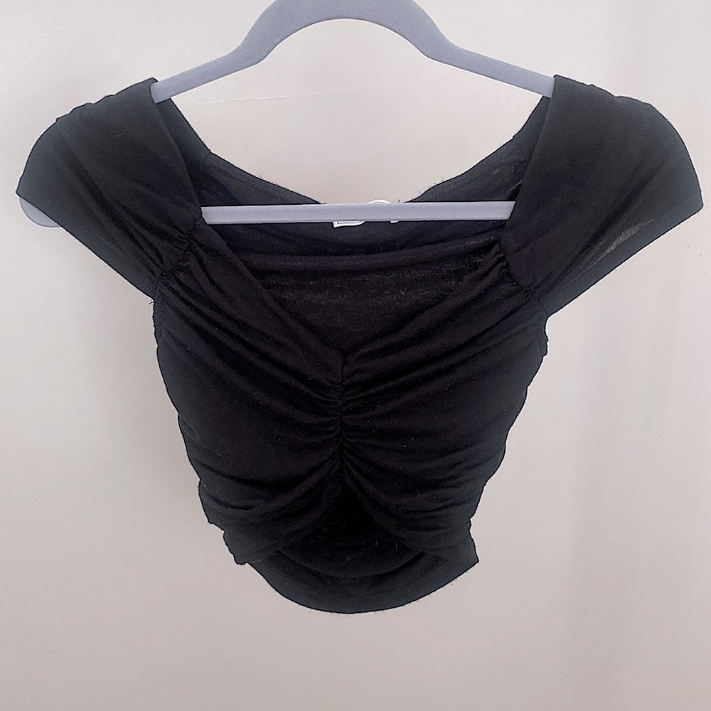 Crop top blouse